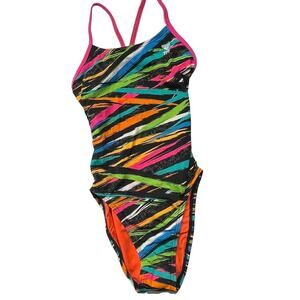 NWOT TRY Ravana Trinity Fit 3 Straps Swimsuit Size 26/2